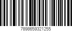 Código de barras (EAN, GTIN, SKU, ISBN): '7898659321255'