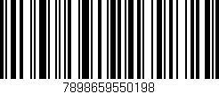Código de barras (EAN, GTIN, SKU, ISBN): '7898659550198'