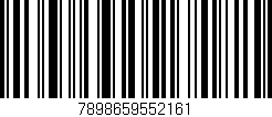Código de barras (EAN, GTIN, SKU, ISBN): '7898659552161'