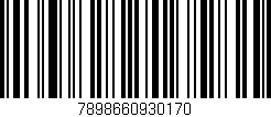 Código de barras (EAN, GTIN, SKU, ISBN): '7898660930170'