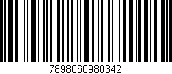 Código de barras (EAN, GTIN, SKU, ISBN): '7898660980342'