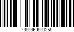Código de barras (EAN, GTIN, SKU, ISBN): '7898660980359'