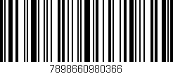 Código de barras (EAN, GTIN, SKU, ISBN): '7898660980366'