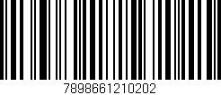 Código de barras (EAN, GTIN, SKU, ISBN): '7898661210202'