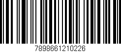 Código de barras (EAN, GTIN, SKU, ISBN): '7898661210226'