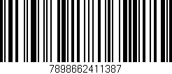Código de barras (EAN, GTIN, SKU, ISBN): '7898662411387'