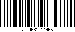 Código de barras (EAN, GTIN, SKU, ISBN): '7898662411455'