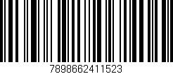 Código de barras (EAN, GTIN, SKU, ISBN): '7898662411523'
