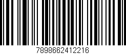 Código de barras (EAN, GTIN, SKU, ISBN): '7898662412216'