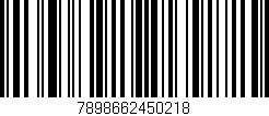 Código de barras (EAN, GTIN, SKU, ISBN): '7898662450218'