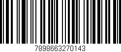 Código de barras (EAN, GTIN, SKU, ISBN): '7898663270143'