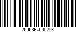 Código de barras (EAN, GTIN, SKU, ISBN): '7898664030296'