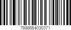 Código de barras (EAN, GTIN, SKU, ISBN): '7898664030371'
