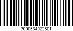 Código de barras (EAN, GTIN, SKU, ISBN): '7898664322681'