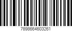 Código de barras (EAN, GTIN, SKU, ISBN): '7898664603261'