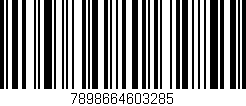 Código de barras (EAN, GTIN, SKU, ISBN): '7898664603285'