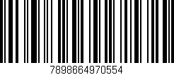 Código de barras (EAN, GTIN, SKU, ISBN): '7898664970554'