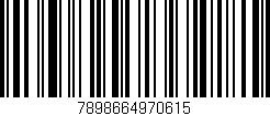Código de barras (EAN, GTIN, SKU, ISBN): '7898664970615'