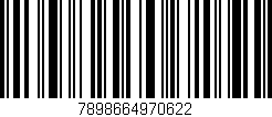 Código de barras (EAN, GTIN, SKU, ISBN): '7898664970622'