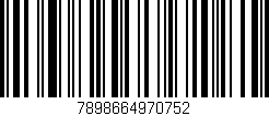Código de barras (EAN, GTIN, SKU, ISBN): '7898664970752'