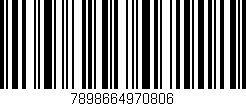 Código de barras (EAN, GTIN, SKU, ISBN): '7898664970806'