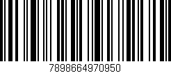 Código de barras (EAN, GTIN, SKU, ISBN): '7898664970950'