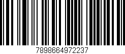Código de barras (EAN, GTIN, SKU, ISBN): '7898664972237'