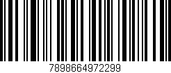 Código de barras (EAN, GTIN, SKU, ISBN): '7898664972299'