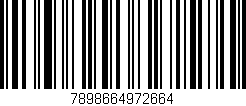 Código de barras (EAN, GTIN, SKU, ISBN): '7898664972664'