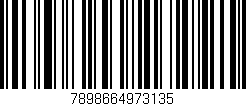 Código de barras (EAN, GTIN, SKU, ISBN): '7898664973135'