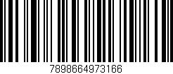 Código de barras (EAN, GTIN, SKU, ISBN): '7898664973166'