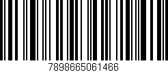 Código de barras (EAN, GTIN, SKU, ISBN): '7898665061466'