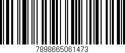 Código de barras (EAN, GTIN, SKU, ISBN): '7898665061473'