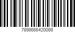 Código de barras (EAN, GTIN, SKU, ISBN): '7898666420088'
