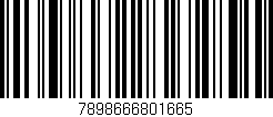 Código de barras (EAN, GTIN, SKU, ISBN): '7898666801665'