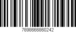 Código de barras (EAN, GTIN, SKU, ISBN): '7898666860242'