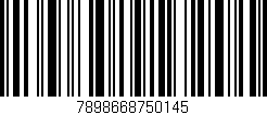 Código de barras (EAN, GTIN, SKU, ISBN): '7898668750145'