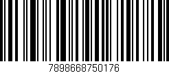 Código de barras (EAN, GTIN, SKU, ISBN): '7898668750176'