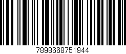 Código de barras (EAN, GTIN, SKU, ISBN): '7898668751944'