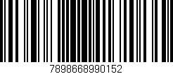 Código de barras (EAN, GTIN, SKU, ISBN): '7898668990152'