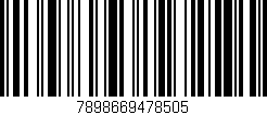 Código de barras (EAN, GTIN, SKU, ISBN): '7898669478505'