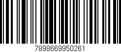 Código de barras (EAN, GTIN, SKU, ISBN): '7898669950261'