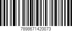 Código de barras (EAN, GTIN, SKU, ISBN): '7898671420073'