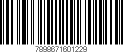 Código de barras (EAN, GTIN, SKU, ISBN): '7898671601229'