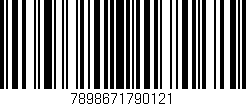 Código de barras (EAN, GTIN, SKU, ISBN): '7898671790121'