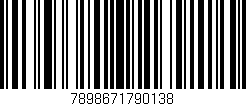Código de barras (EAN, GTIN, SKU, ISBN): '7898671790138'