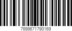Código de barras (EAN, GTIN, SKU, ISBN): '7898671790169'