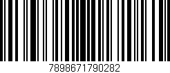 Código de barras (EAN, GTIN, SKU, ISBN): '7898671790282'