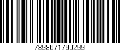 Código de barras (EAN, GTIN, SKU, ISBN): '7898671790299'