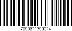 Código de barras (EAN, GTIN, SKU, ISBN): '7898671790374'
